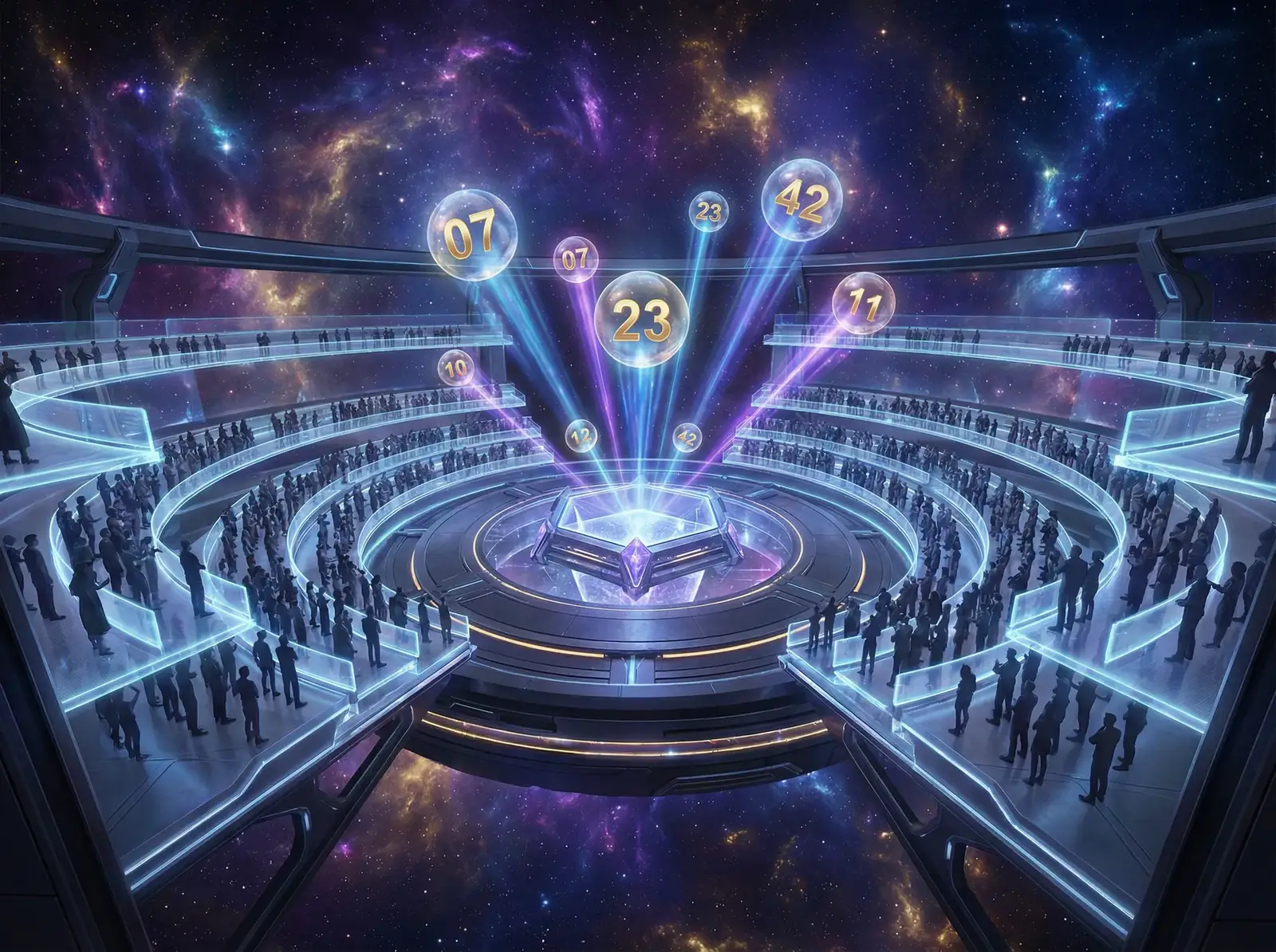 领彩金彩票游戏宇宙开奖大厅量子抽奖仪式