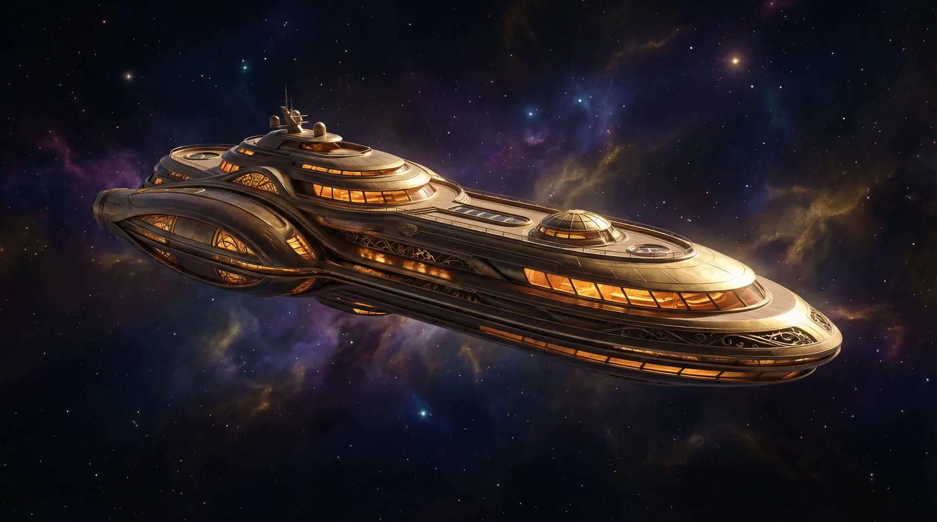 领彩金VIP俱乐部豪华星舰外观