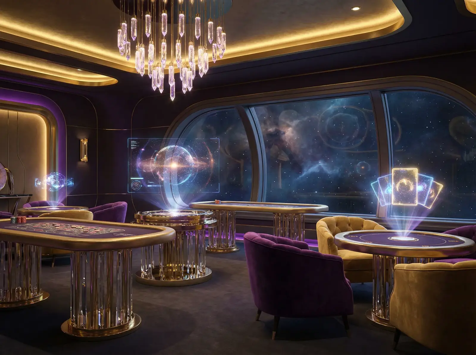 领彩金VIP俱乐部豪华私人星舰内部